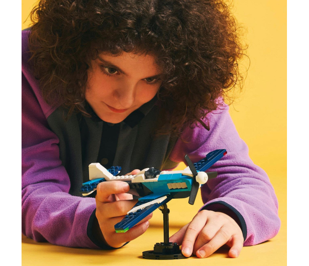 LEGO Creator 31160 Statek powietrzny: samolot wyścigowy - 1284263 - zdjęcie 10